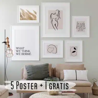 Poster Set | Bilderwand