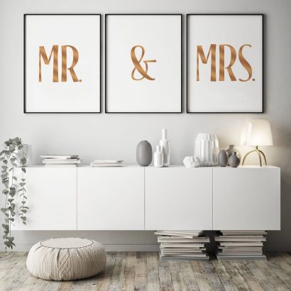 Poster Hochzeit